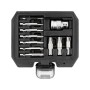 YATO Roncsoltcsavar kiszedő készlet 11 részes TORX
