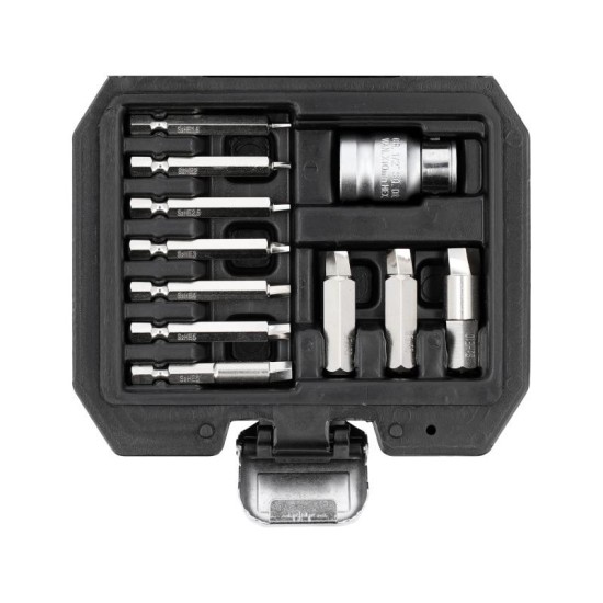 YATO Roncsoltcsavar kiszedő készlet 11 részes HEX YATO Roncsoltcsavar kiszedő készlet 11 részes HEX