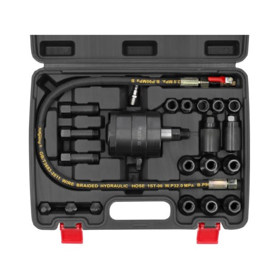 YATO Pneumatikus injektorlehuzó készlet 21 részes