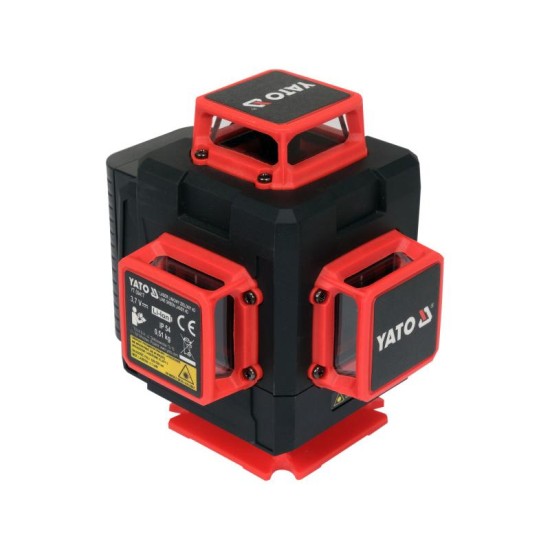 YATO 4D Önszintező lézer 16 vonalas zöld YATO 4D Önszintező lézer 16 vonalas zöld