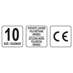 YATO Munkavédelmi kesztyű 10-es