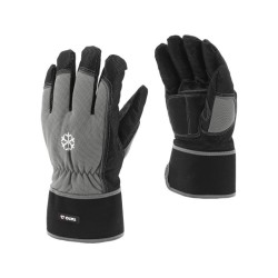 YATO Szerelőkesztyű bélelt erősített 10-es