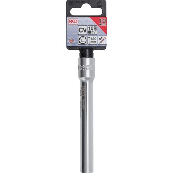 Dugókulcs 3/8'' 6 lap hosszú 10 mm / 120 mm kézifék állításhoz - BGS Dugókulcs 3/8'' 6 lap hosszú 10 mm / 120 mm kézifék állításhoz - BGS