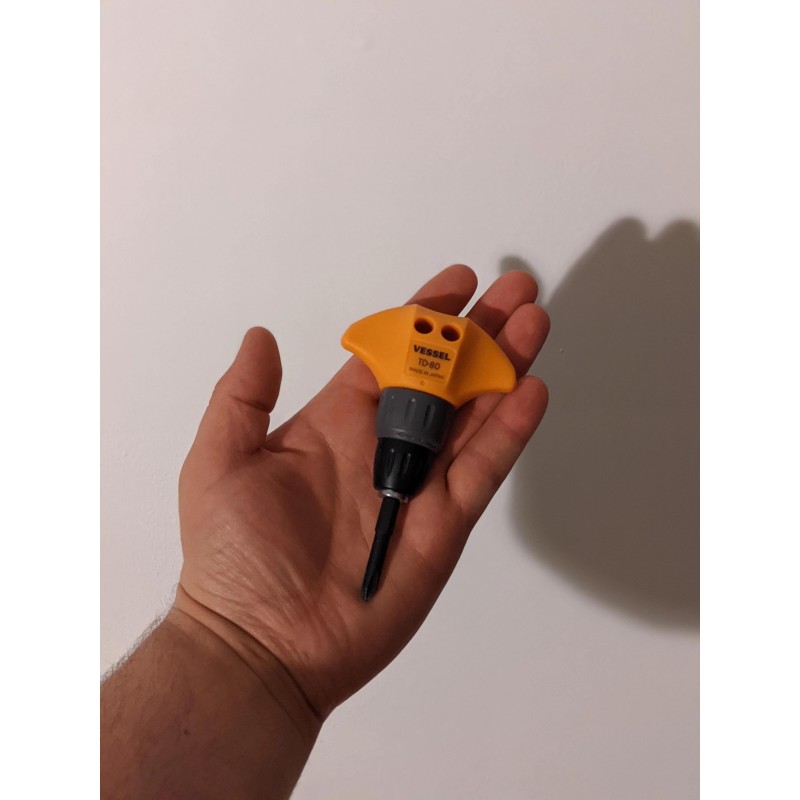 Csavarhúzó készlet marok racsnis 1/4'' - Vessel