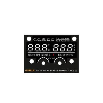 Hegesztő inverter Gorilla PocketMIG 205 Alupulse Silverback