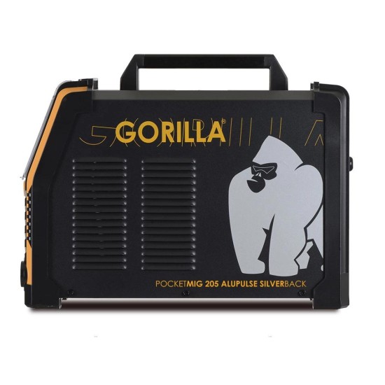 Hegesztő inverter Gorilla PocketMIG 205 Alupulse Silverback