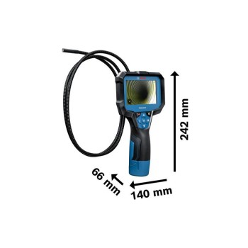 BOSCH Akkus vizsgálókamera GIC 12V-4-23 C (AA1 akkumulátor adapterrel) IP 54