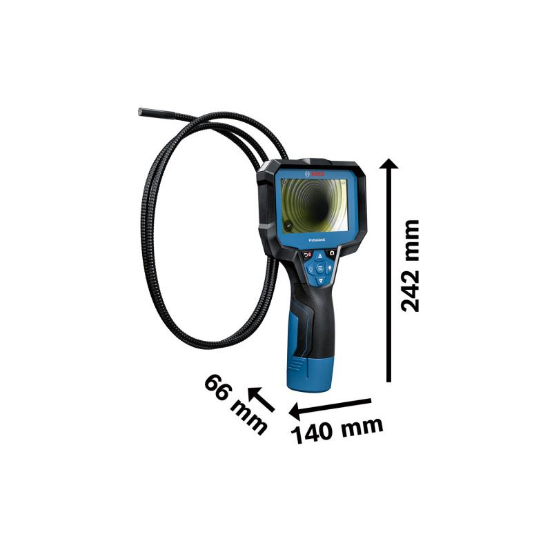 BOSCH Akkus vizsgálókamera GIC 12V-4-23 C (AA1 akkumulátor adapterrel) IP 54