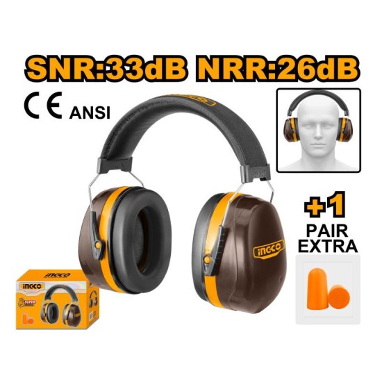 INGCO Fülvédő tok 28 dB