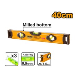 INGCO Vízmérték 400 mm 3 libella