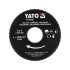YATO Ráspolytárcsa 75 x 22,2 mm