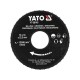 YATO Ráspolytárcsa 75 x 22,2 mm
