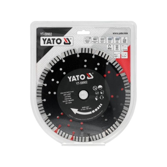 YATO Vasbetonvágó korong 230 x 22,2 mm