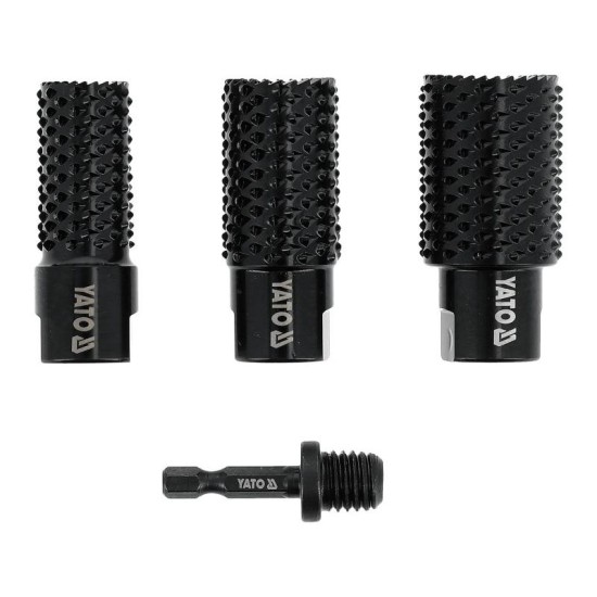 YATO Ráspoly csiszolófej sarokcsiszolóhoz adapterrel