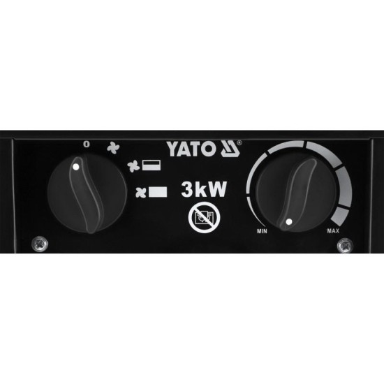 YATO Hőlégbefúvó 3 kW