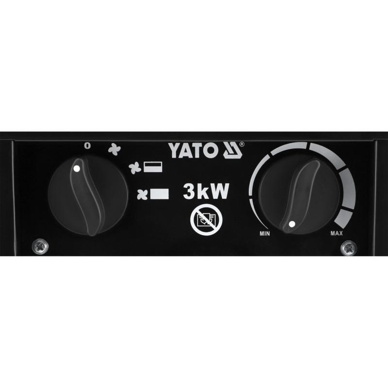 YATO Hőlégbefúvó 3 kW