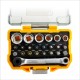 Bit készlet hajtószárral, 24 db-os, kézi, színkódolt, ipari - DeWalt (DT71516)