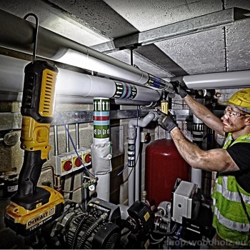 Szerelőlámpa, akkus 18V - akku nélkül - 225-450 Lm DeWalt Szerelőlámpa, akkus 18V - akku nélkül - 225-450 Lm DeWalt