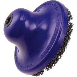 Tisztítókorong - négertárcsa befogó 1/2'' 160x75 mm+1db tárcsa készlet