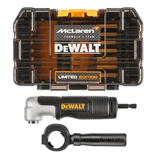 Bit készlet 33 db-os + 1/4'' sarokcsavarozó adapter McLaren - Dewalt Bit készlet 33 db-os + 1/4'' sarokcsavarozó adapter McLaren - Dewalt