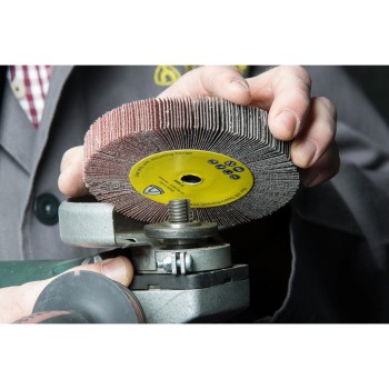 Lamellás csiszolókorong mop, keskeny 125x20 mm M14 P60 - Klingspor Lamellás csiszolókorong mop, keskeny 125x20 mm M14 P60 - Klingspor