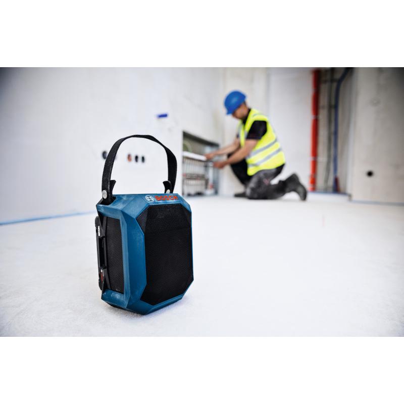 BOSCH Akkus Bluetooth hangszóró GPB 18V-1 C akkumulátorfedéllel (Akku és töltő nélkül)