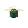 BOSCH Keresztvonalas szintezőlézer 360°-os (zöld) UniLevel 360