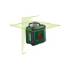 BOSCH Keresztvonalas szintezőlézer 360°-os (zöld) UniLevel 360 + tripod + MM3 univerzális rögzítő