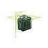 BOSCH Keresztvonalas szintezőlézer 360°-os (zöld) UniLevel 360 + tripod + MM3 univerzális rögzítő
