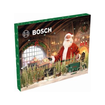 BOSCH 2025 Adventi kalendárium csomag 41 részes szerszámkészlettel és tárolótáskával