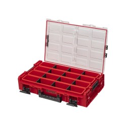 QBRICK SYSTEM ONE 2.0 Organiser XL Hosszú tárolókkal Red Ultra HD QBRICK SYSTEM ONE 2.0 Organiser XL Hosszú tárolókkal Red Ultra HD