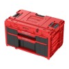 QBRICK SYSTEM ONE 2.0 Szerszámosláda Custom Red Ultra HD