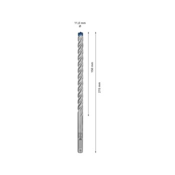 BOSCH EXPERT 7X Kőzetfúró 11 x 215/150 mm négyélű SDS-Plus