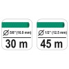 FLO Tömlőtartó kocsi 1/2'' 45 m