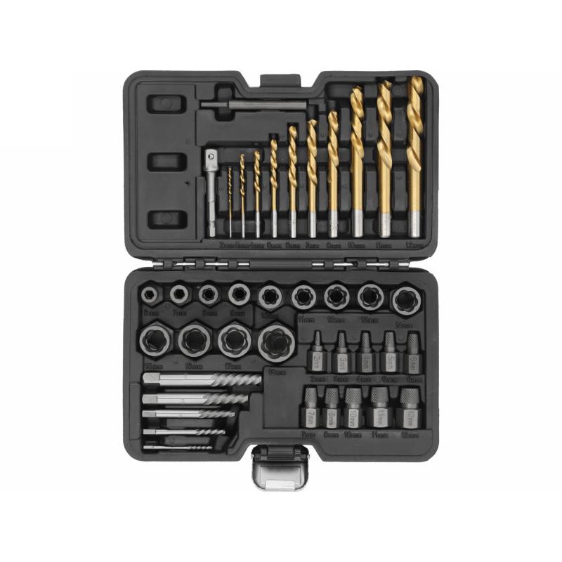 YATO Törött csavarkiszedő készlet 40 részes