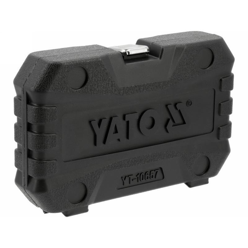 YATO Ütvecsavarozó bitfej készlet 1/2'' 25 részes