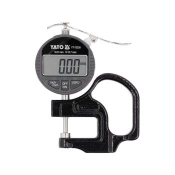 YATO Vastagságmérő digitális 12,7 mm / 0,01 mm