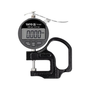 YATO Vastagságmérő digitális 12,7 mm / 0,001 mm