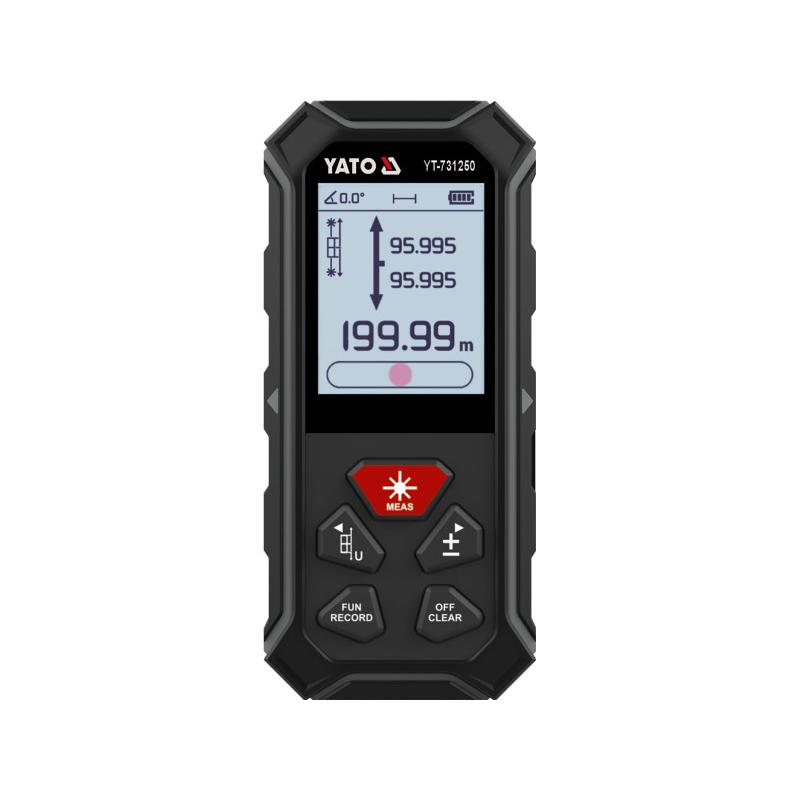 YATO Kétirányú lézeres távolságmérő 2 x 100 m