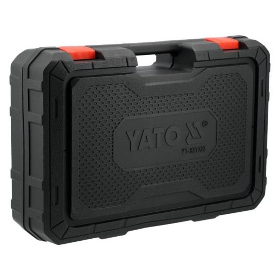 YATO Kombikalapács SDS-Plus szénkefe nélküli 18 V ( 2 x 4 Ah akku + töltő)