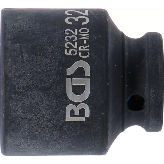 Légkulcsfej 1/2'' 6 l.n. 32-es - BGS