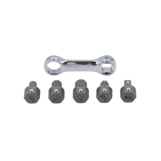 Ajtózsanér szereléshez alkalmas extra alacsony Bit készlet3/8'' VW csoport