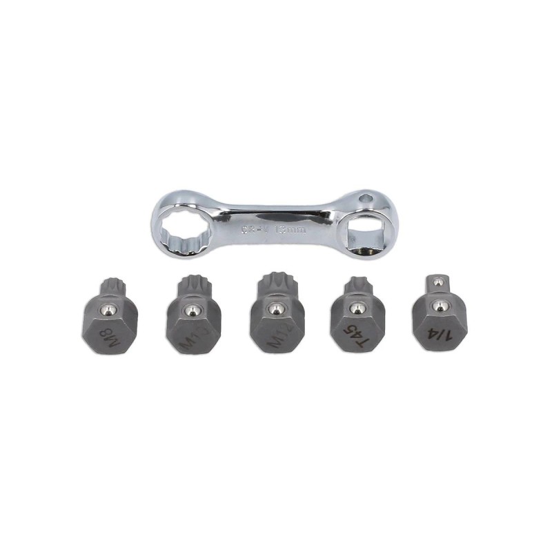 Ajtózsanér szereléshez alkalmas extra alacsony Bit készlet3/8'' VW csoport