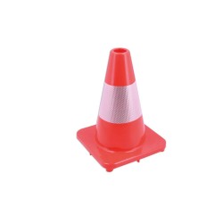 Forgalomterelő kúp  30 cm - PVC - Laser
