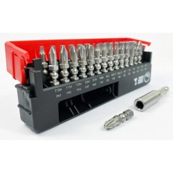 Csavarhúzó bit készlet 31 db-os - vegyes készlet - Vessel (IB31P01E)