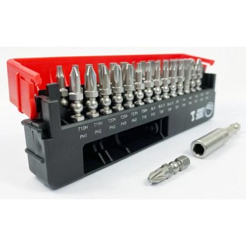 Csavarhúzó bit készlet 31 db-os - vegyes készlet - Vessel (IB31P01E) Csavarhúzó bit készlet 31 db-os - vegyes készlet - Vessel (IB31P01E)