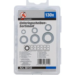 Alátét készlet 130 részes M4 - M12 - BGS