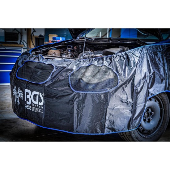 Sárvédő takaró teljes első fronthoz, motorháztető körül ''U'' alakú - BGS