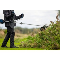 BOSCH Akkus fűkasza GFR 18V-25BH kés+damilfej kefementes, ford. szabályzós (akku és töltő nélkül)