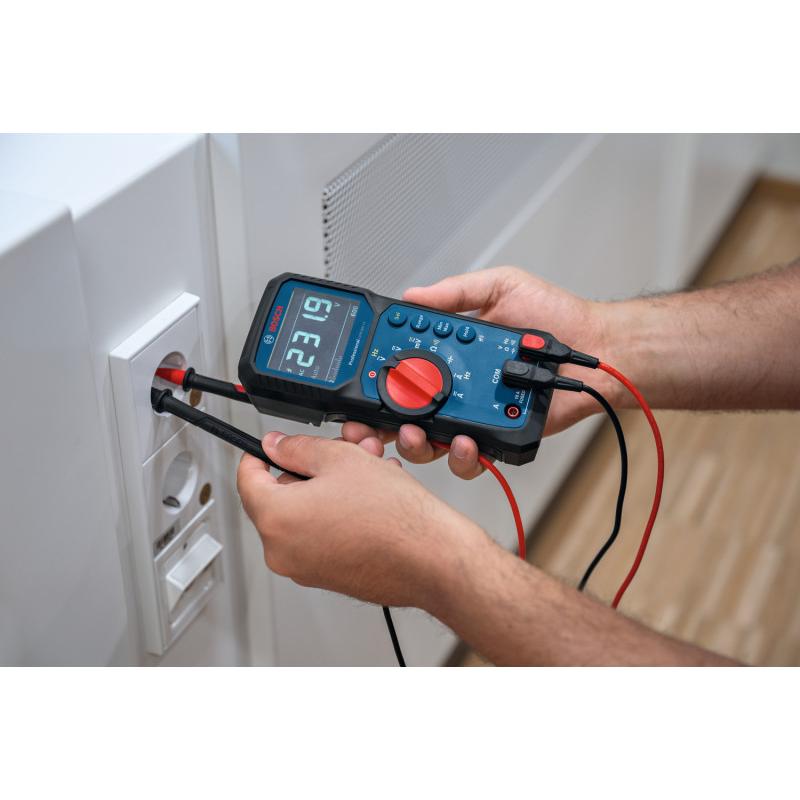 BOSCH Digitális multiméter inverz kijelzővel GDM 600-15+MH1 CAT IV 600 V IP65